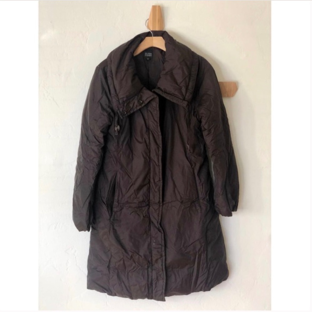 EILEEN FISHER Down Puffer Coat XS